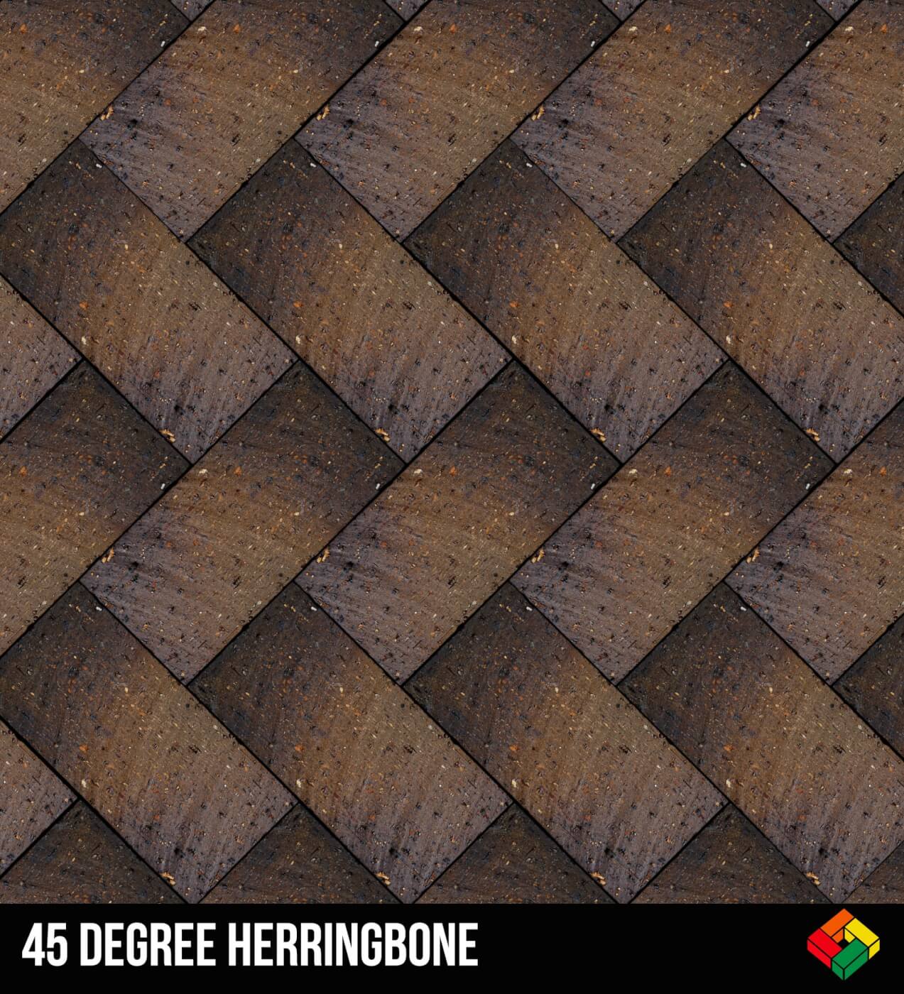 45 Degree Herringbone