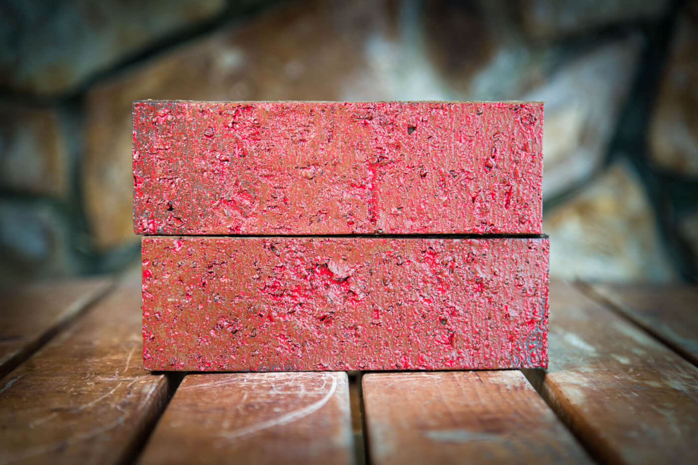 Lava Red Glazed Brick Rs 1 2